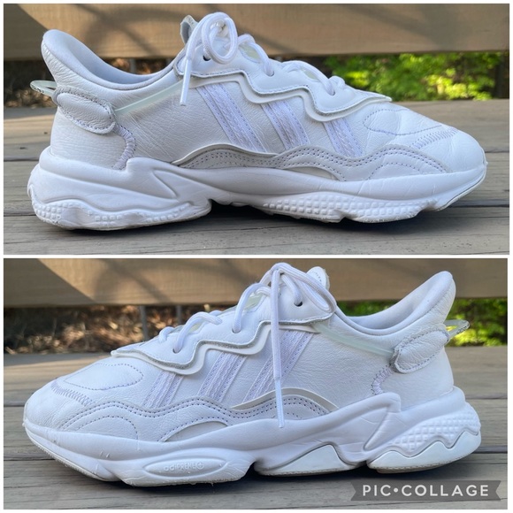 adidas Ozweego Triple White shoes size 7 - Picture 10 of 16